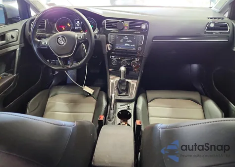 2017 Volkswagen Golf Sportwagen S from USA, damaged, VIN 3VWC17AUXHM543110